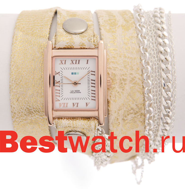 Часы La Mer С цепочками и подвесками LMMULTI4001